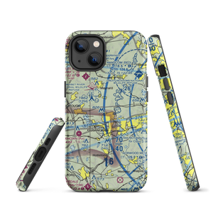 Sudbury Airport (MA70) VFR Sectional  Tough iPhone Case