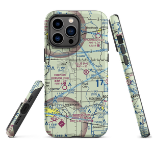 Sue Rock International Airport (IS93) VFR Sectional  Tough iPhone Case
