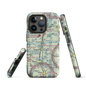 Sugar Hill Airport (DE17) VFR Sectional  Tough iPhone Case