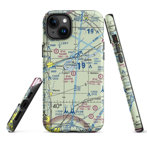 Sugar Hollow RLA Airport (IL27) VFR Sectional  Tough iPhone Case