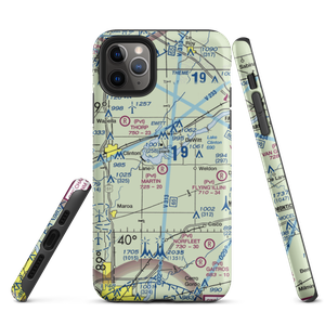 Sugar Hollow RLA Airport (IL27) VFR Sectional  Tough iPhone Case