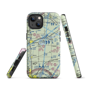 Sugar Hollow RLA Airport (IL27) VFR Sectional  Tough iPhone Case