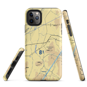 Sulfur Airport (NV41) VFR Sectional  Tough iPhone Case