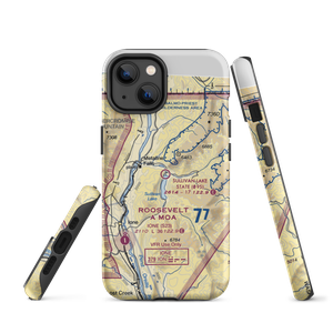 Sullivan Lake State Airport (09S) VFR Sectional  Tough iPhone Case