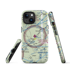 Sullivan Regional Airport (UUV) VFR Sectional  Tough iPhone Case