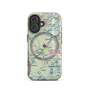 Sullivan Regional Airport (UUV) VFR Sectional  Tough iPhone Case