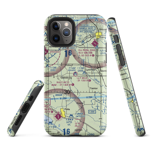 Sully Municipal Airport (8C2) VFR Sectional  Tough iPhone Case