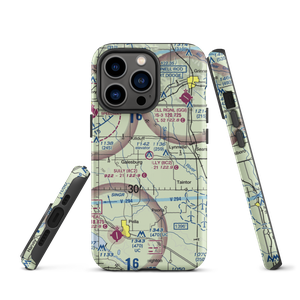 Sully Municipal Airport (8C2) VFR Sectional  Tough iPhone Case