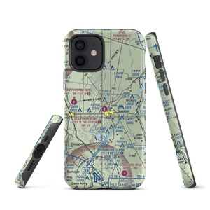 Sulphur Municipal Airport (F30) VFR Sectional  Tough iPhone Case