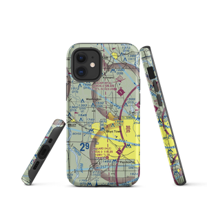 Summer Hill Farm Airport (09NE) VFR Sectional  Tough iPhone Case