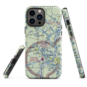 Summerell Airport (1LS8) VFR Sectional  Tough iPhone Case