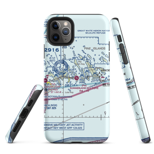 Summerland Key Cove Airport (FD51) VFR Sectional  Tough iPhone Case