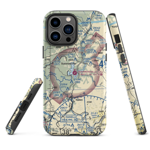 Summersville Airport (SXL) VFR Sectional  Tough iPhone Case