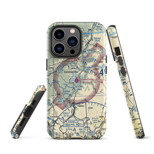 Summersville Airport (SXL) VFR Sectional  Tough iPhone Case