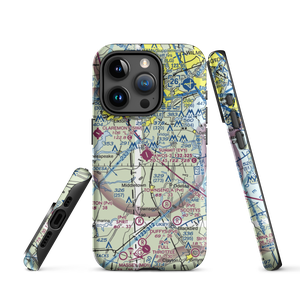 Summit Airport (EVY) VFR Sectional  Tough iPhone Case