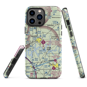 Sumner County Regional Airport (XNX) VFR Sectional  Tough iPhone Case