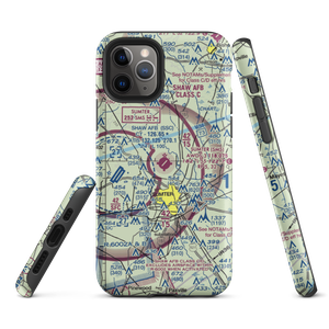 Sumter Airport (SMS) VFR Sectional  Tough iPhone Case