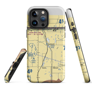 Sunburst Airport (8U5) VFR Sectional  Tough iPhone Case