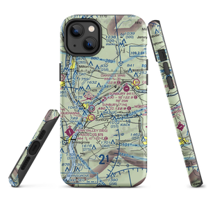 Sunbury Seaplane Base (H11) VFR Sectional  Tough iPhone Case