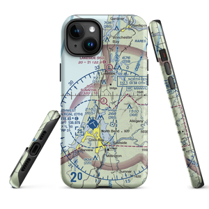 Sunnyhill Airport (1OR0) VFR Sectional  Tough iPhone Case