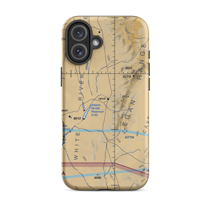 Sunnyside/Kirch Wildlife Mgmt Area Airport (NV07) VFR Sectional  Tough iPhone Case
