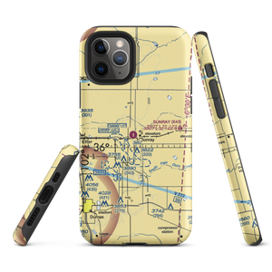 Sunray Airport (X43) VFR Sectional  Tough iPhone Case