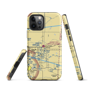 Sunray Airport (X43) VFR Sectional  Tough iPhone Case