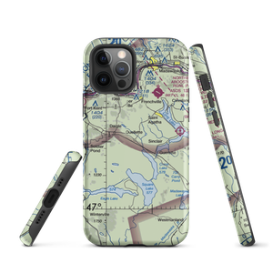 Sunrise Farms Airport (ME25) VFR Sectional  Tough iPhone Case