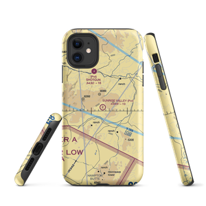 Sunrise Valley Ranch Lodge Airport (29OR) VFR Sectional  Tough iPhone Case