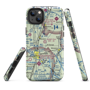 Sunset Acres Airport (LL24) VFR Sectional  Tough iPhone Case