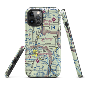 Sunset Acres Airport (LL24) VFR Sectional  Tough iPhone Case