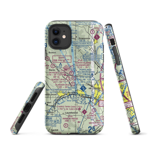 Sunset Air Strip (1OR3) VFR Sectional  Tough iPhone Case