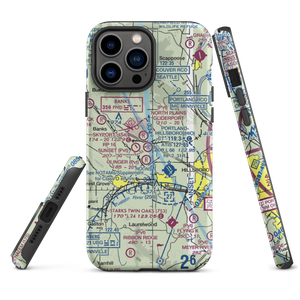 Sunset Air Strip (1OR3) VFR Sectional  Tough iPhone Case