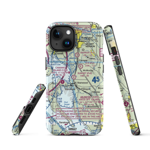 Sunset Airport (15WA) VFR Sectional  Tough iPhone Case