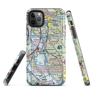 Sunset Airport (15WA) VFR Sectional  Tough iPhone Case