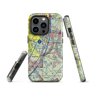 Sunset Airport (TA18) VFR Sectional  Tough iPhone Case