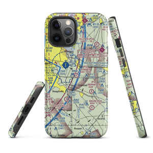 Sunset Airport (TA18) VFR Sectional  Tough iPhone Case