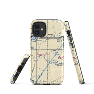 Sunset Strip (37ND) VFR Sectional  Tough iPhone Case