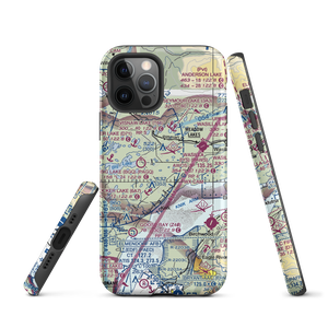 Sunset Strip (AK16) VFR Sectional  Tough iPhone Case