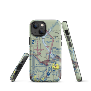 Sunshine Ranch Airport (SN92) VFR Sectional  Tough iPhone Case