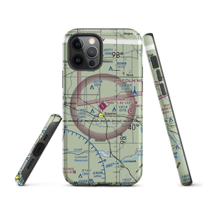 Superior Municipal Airport (12K) VFR Sectional  Tough iPhone Case