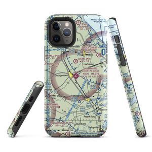 Sussex County Airport (GED) VFR Sectional  Tough iPhone Case