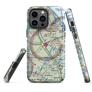 Sussex County Airport (GED) VFR Sectional  Tough iPhone Case