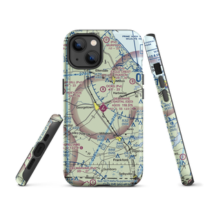 Sussex County Airport (GED) VFR Sectional  Tough iPhone Case