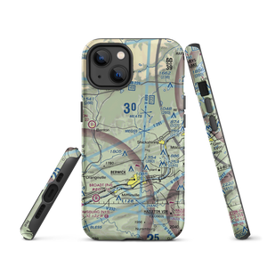 Sutliff Private Airport (33PA) VFR Sectional  Tough iPhone Case