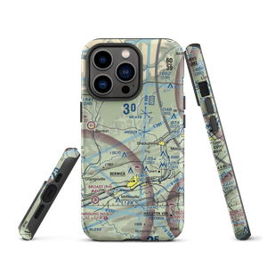 Sutliff Private Airport (33PA) VFR Sectional  Tough iPhone Case