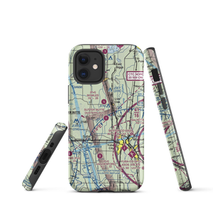 Sutter Butte Dusters Airport (0CN2) VFR Sectional  Tough iPhone Case