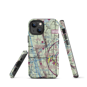 Sutter Butte Dusters Airport (0CN2) VFR Sectional  Tough iPhone Case