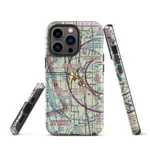 Sutter County Airport (O52) VFR Sectional  Tough iPhone Case