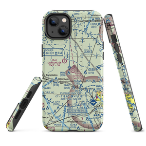 Sutton Airport (IN00) VFR Sectional  Tough iPhone Case